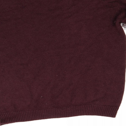 Select Womens Red   Pullover Jumper Size 20