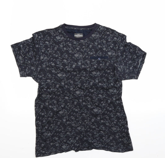 Womens UK Size S NEXT Blue Basic T-Shirt