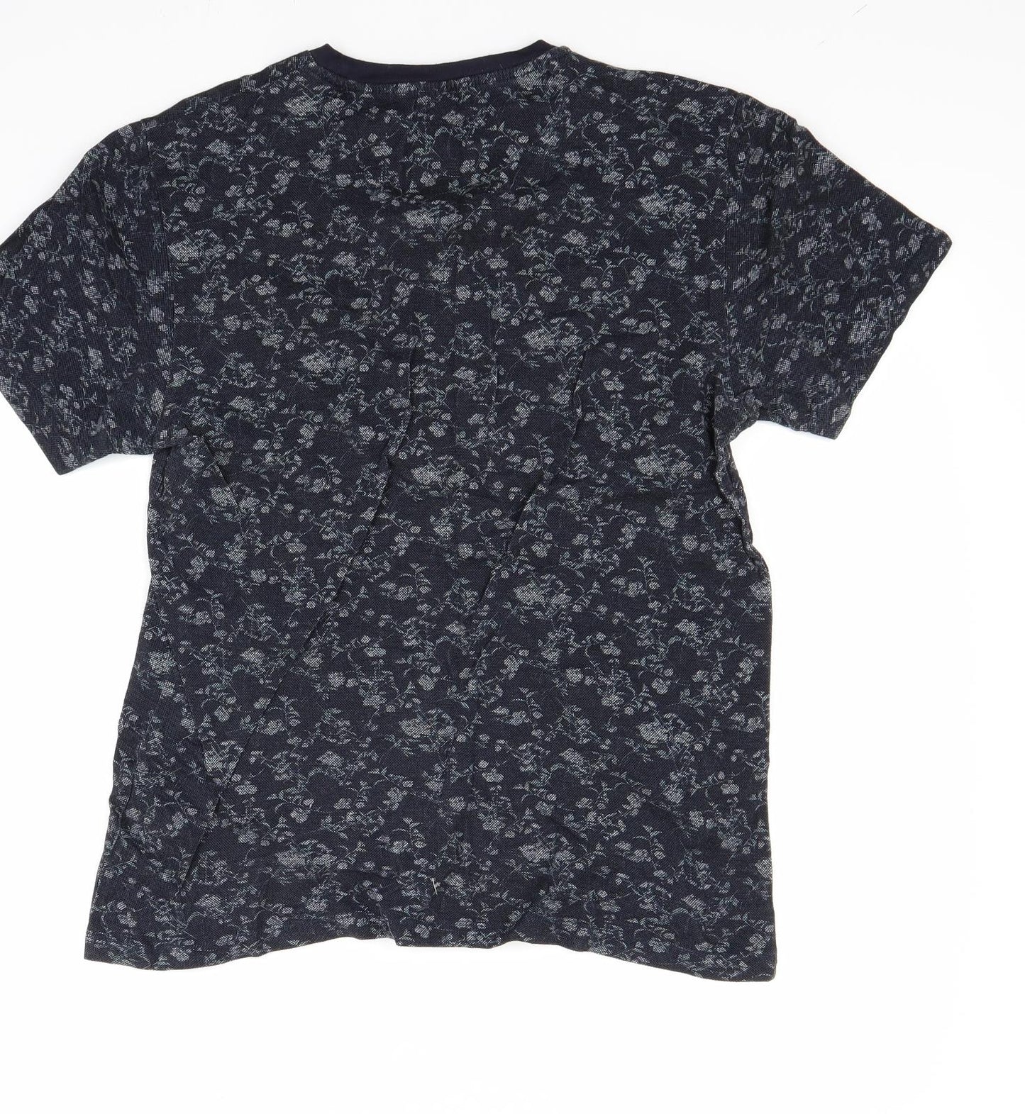 Womens UK Size S NEXT Blue Basic T-Shirt