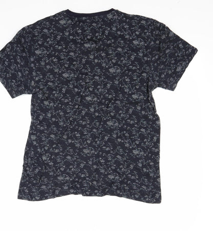 Womens UK Size S NEXT Blue Basic T-Shirt