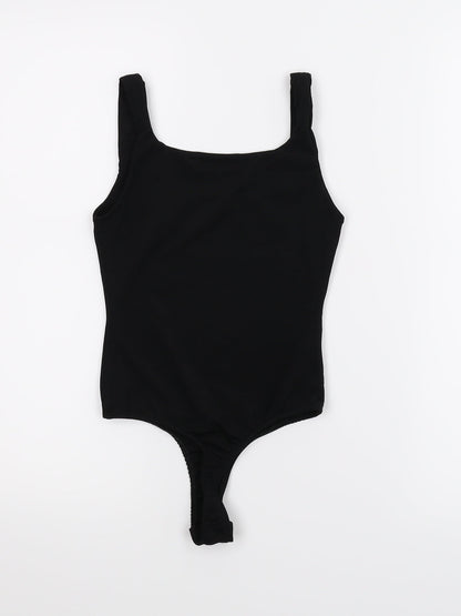 PRETTYLITTLETHING Womens Black   Basic Tank Size 6