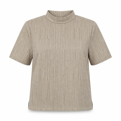 Womens UK Size 18 EWM Beige Basic Blouse