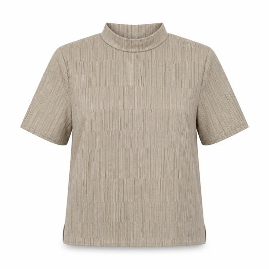 Womens UK Size 18 EWM Beige Basic Blouse