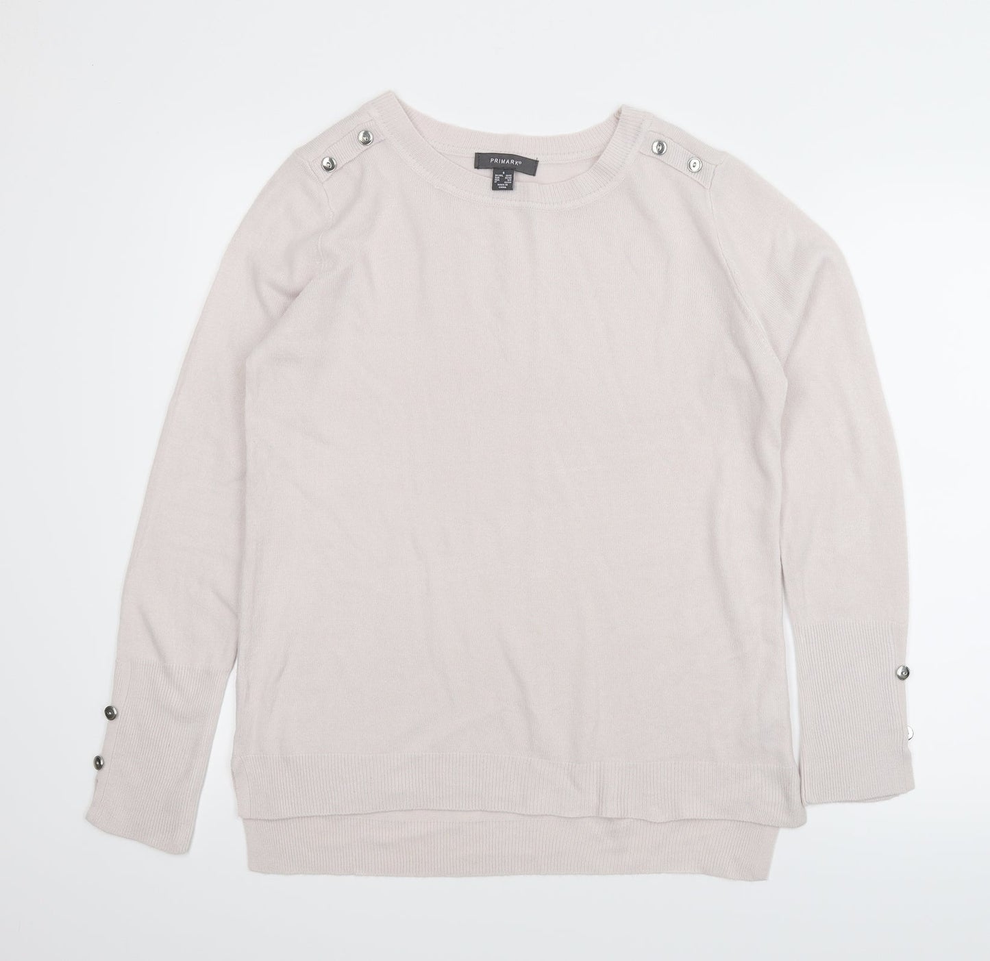 Primark Womens Beige   Pullover Jumper Size 10