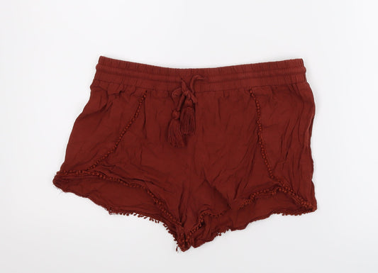 Atmosphere Womens Red   Hot Pants Shorts Size 10
