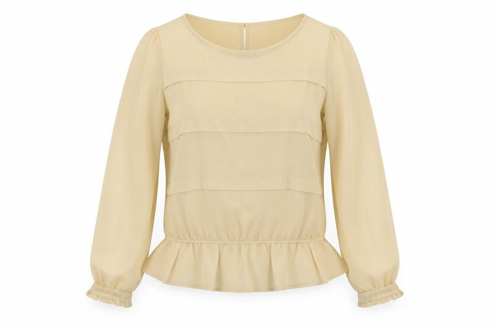 Next Womens Beige   Basic Blouse Size 12