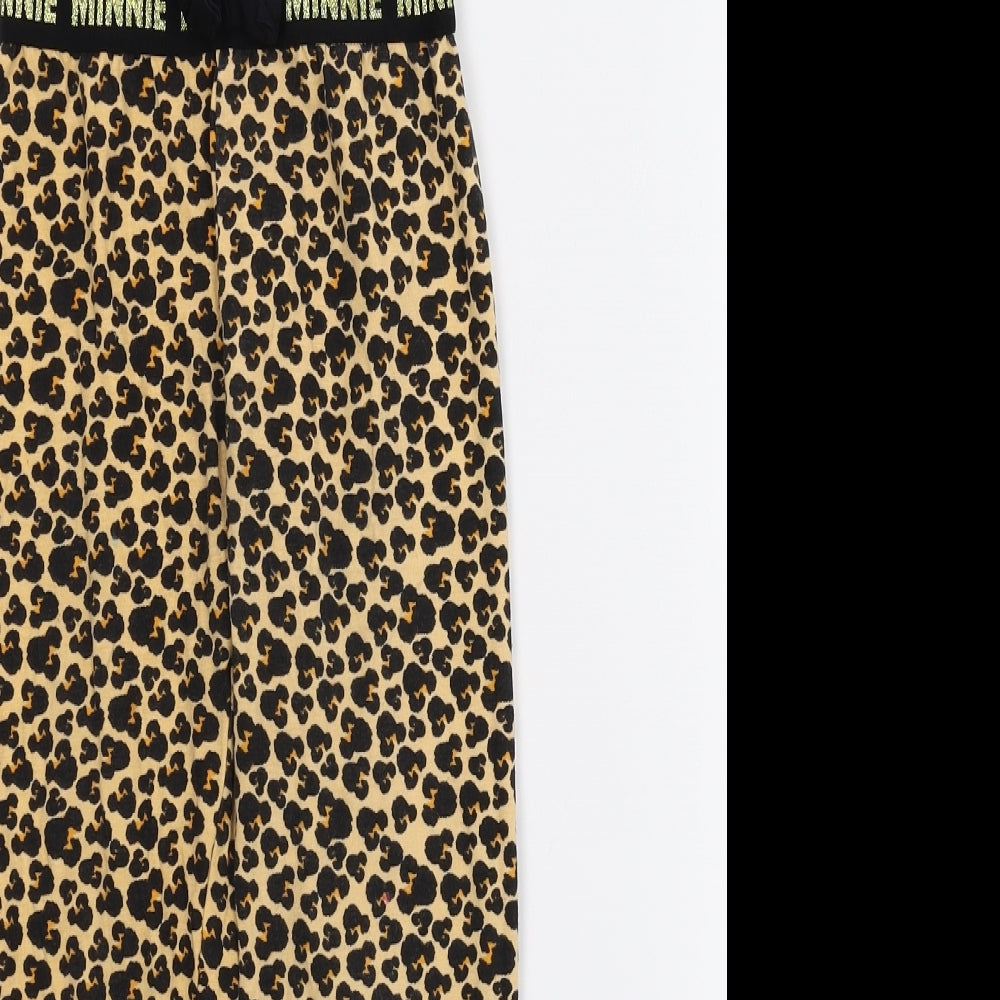 Disney Girls Multicoloured Animal Print  Skimmer Shorts Size 8 Years