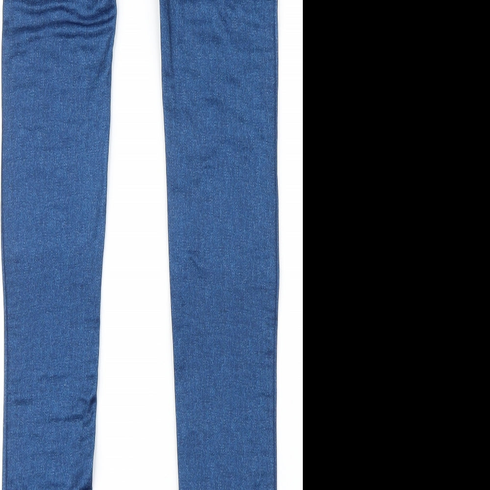 Zlimmy Womens Blue   Jegging Leggings Size S L28 in