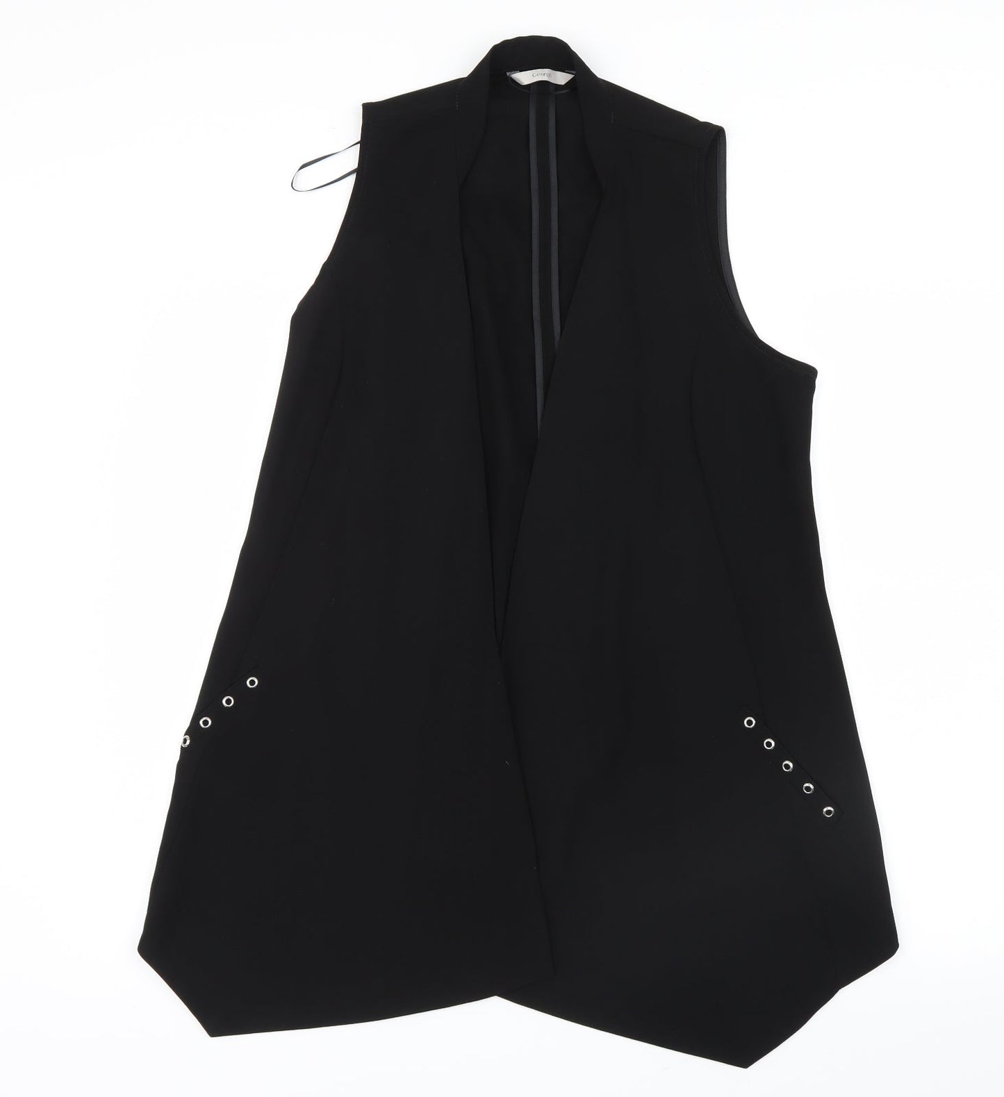 George Womens Black   Cardigan Jumper Size 10