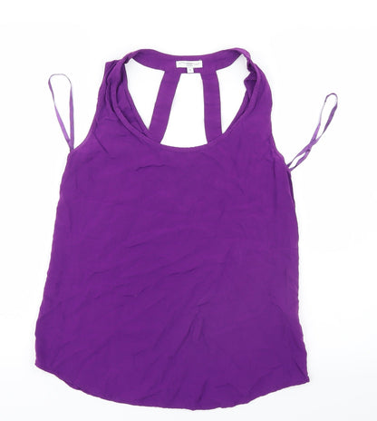 Womens UK Size 8 New Look Purple Basic Tank