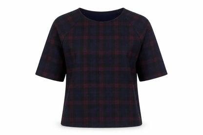 Womens UK Size 10 New Look Blue Basic T-Shirt
