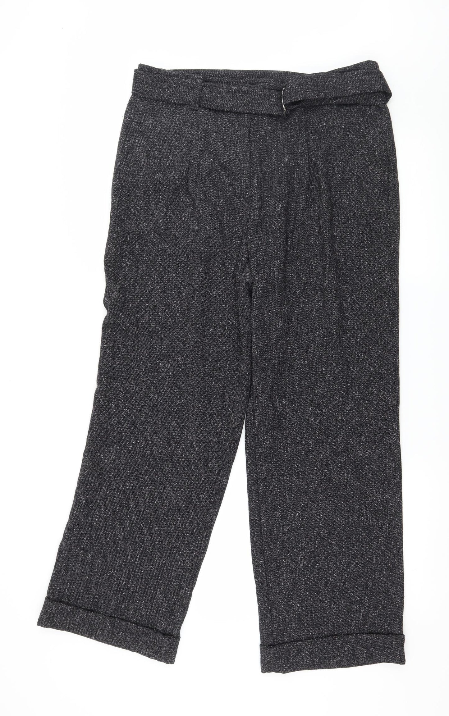 Womens UK Size 12 NEXT Regular Fit  Grey Trousers