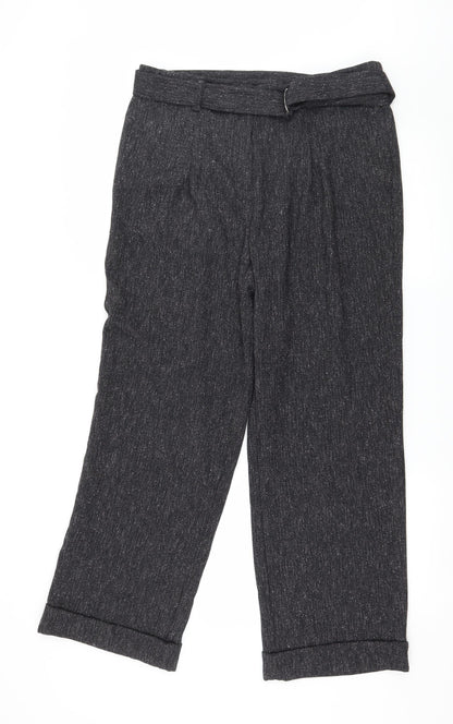 Womens UK Size 12 NEXT Regular Fit  Grey Trousers