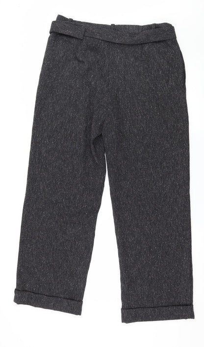 Womens UK Size 12 NEXT Regular Fit  Grey Trousers