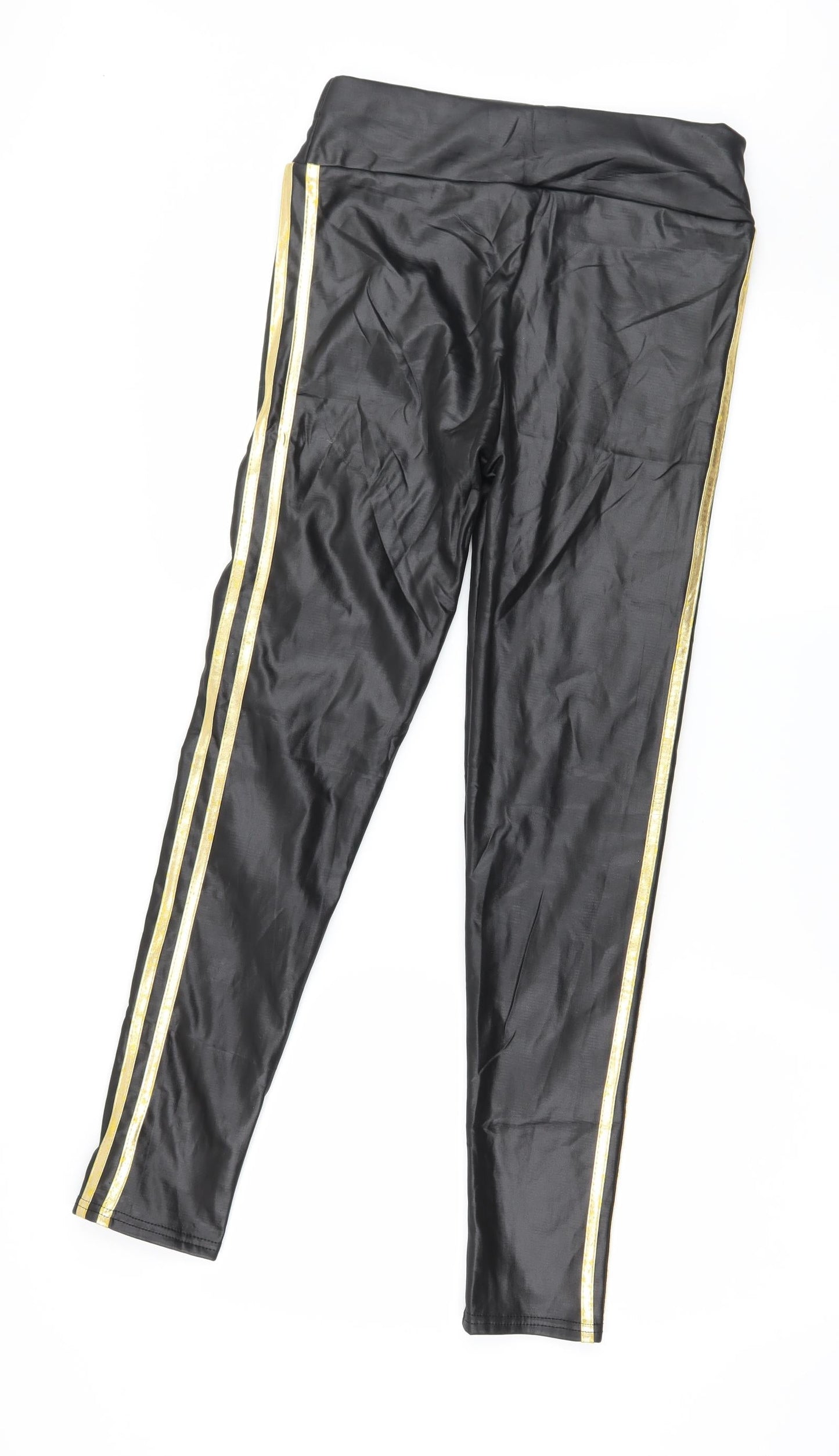 Womens UK Size 30 in Preworn  Capri Black Leggings
