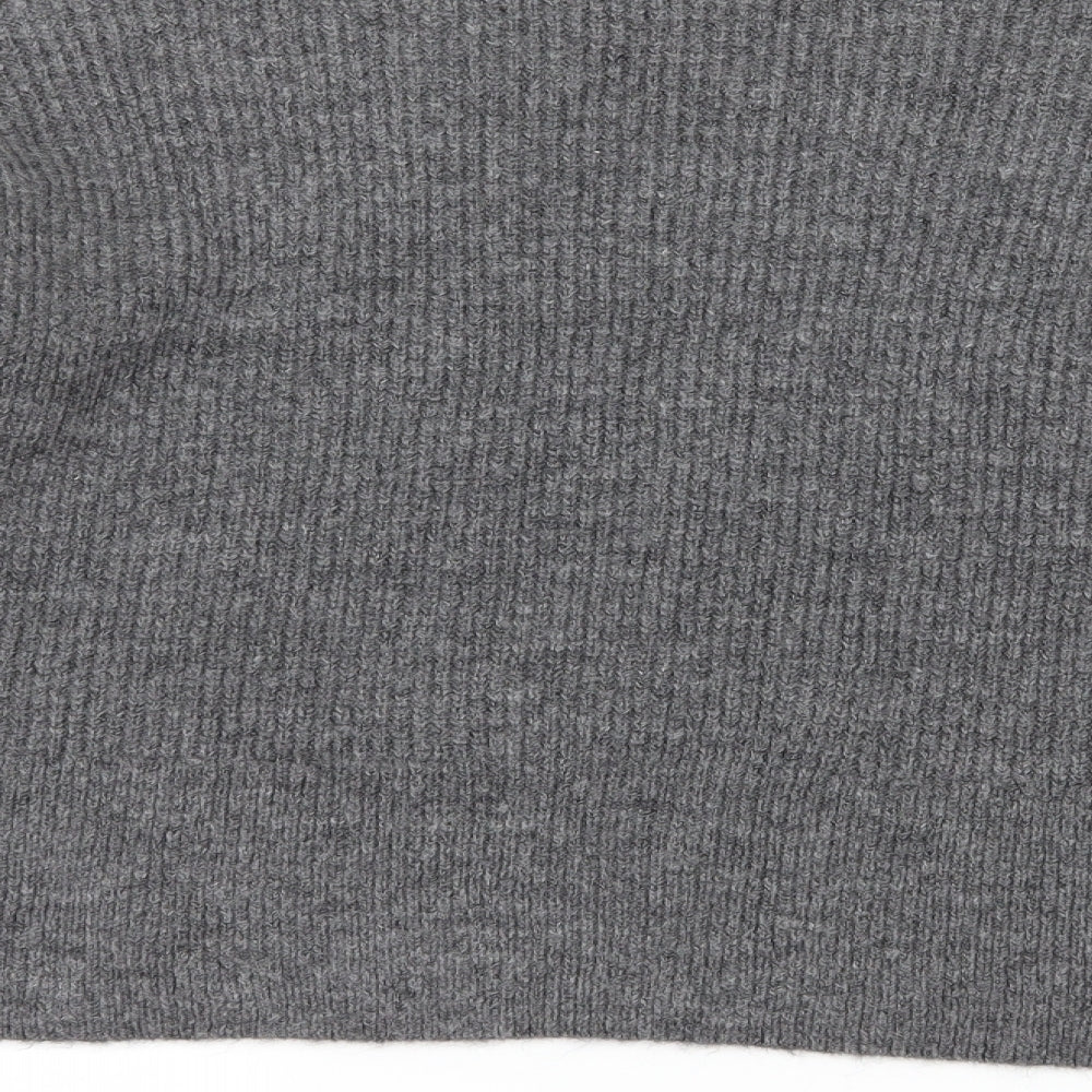 Marks and Spencer Womens Grey  Knit Pullover Jumper Size M