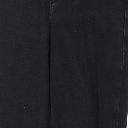 Denim & Co. Womens Black  Denim Skinny Jeans Size 10 L27 in