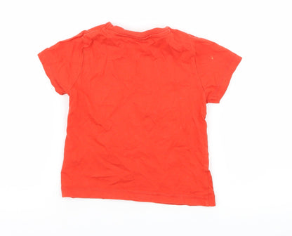 George Baby Red Solid Jersey Cami Pyjama Top Size 18-24 Months  - PJ Masks
