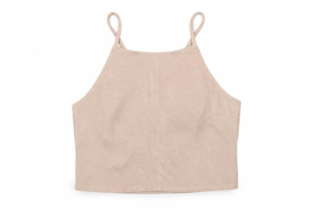 Womens UK Size 6 Missguided Ivory Basic Tank