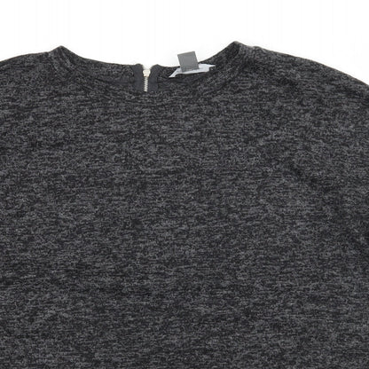 Primark Womens Grey  Knit Pullover Jumper Size 12