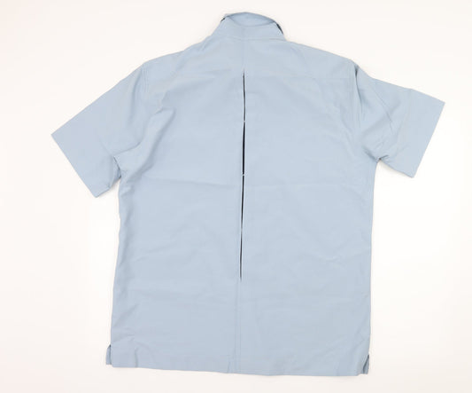 Mens UK Size L NEXT Blue  Button-Up Long Sleeve Casual Shirt