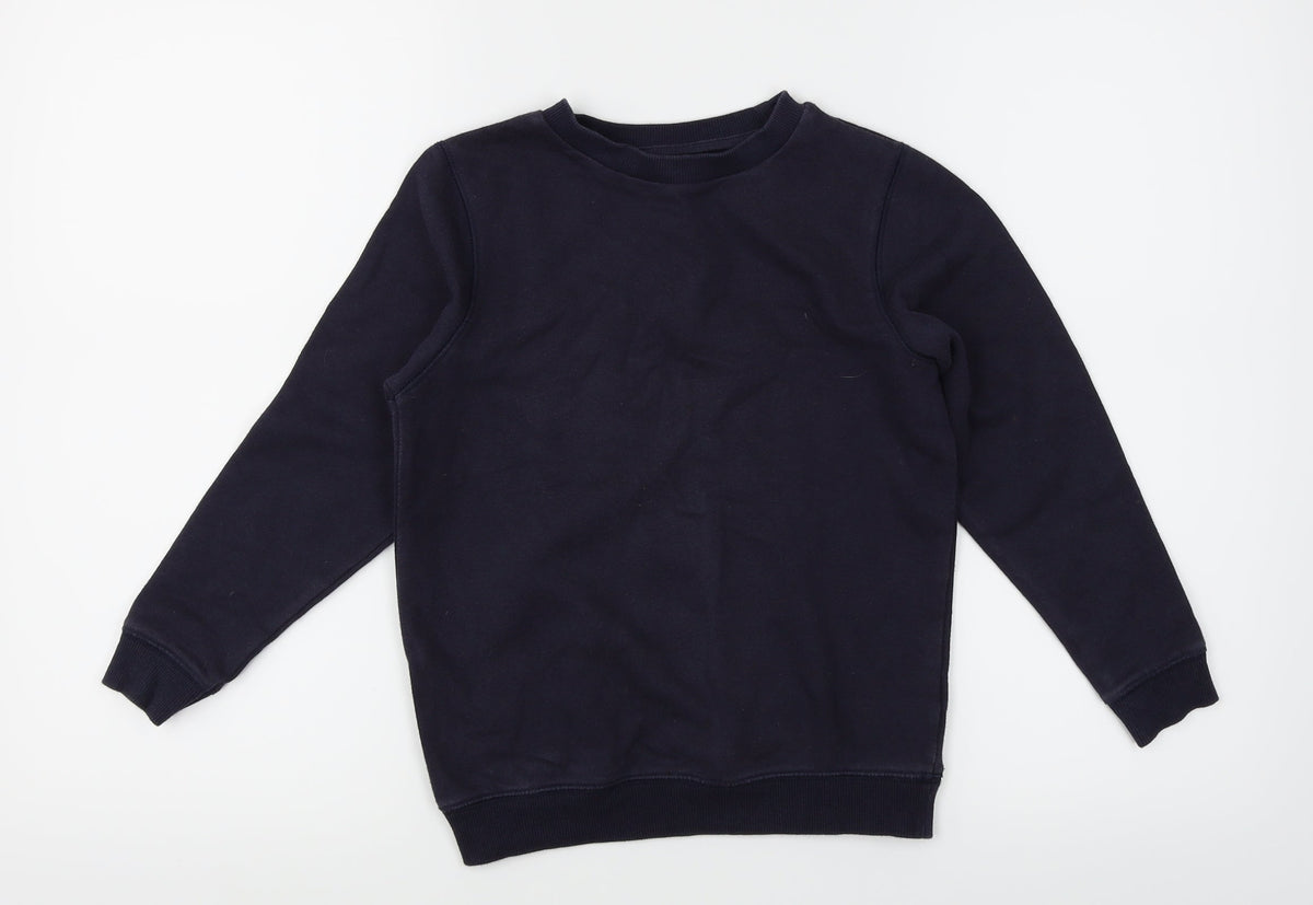 Tu Boys Blue   Pullover Sweatshirt Size 7 Years  - School