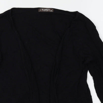 KOKO Womens Black   Cardigan Jumper Size L