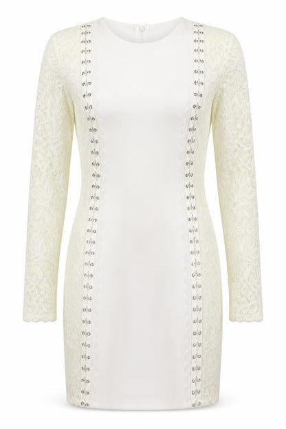 Misspap Womens White   Bodycon  Size 8