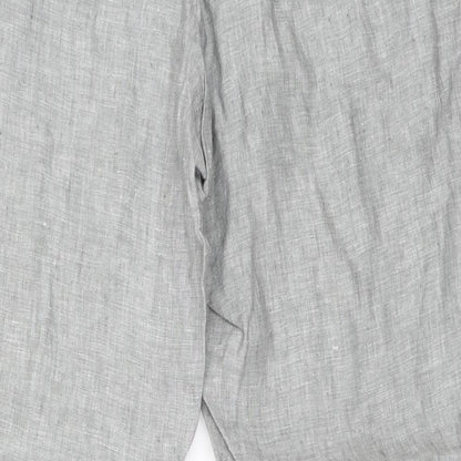 Womens UK Size 34 in Marks and Spencer Regular Fit  Grey Trousers