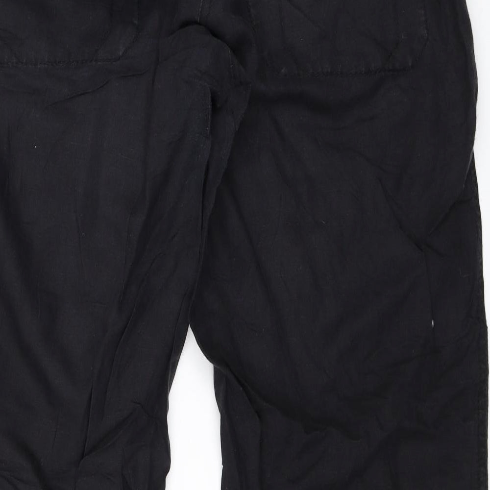 Womens UK Size 40 H&M Regular Fit  Black Trousers