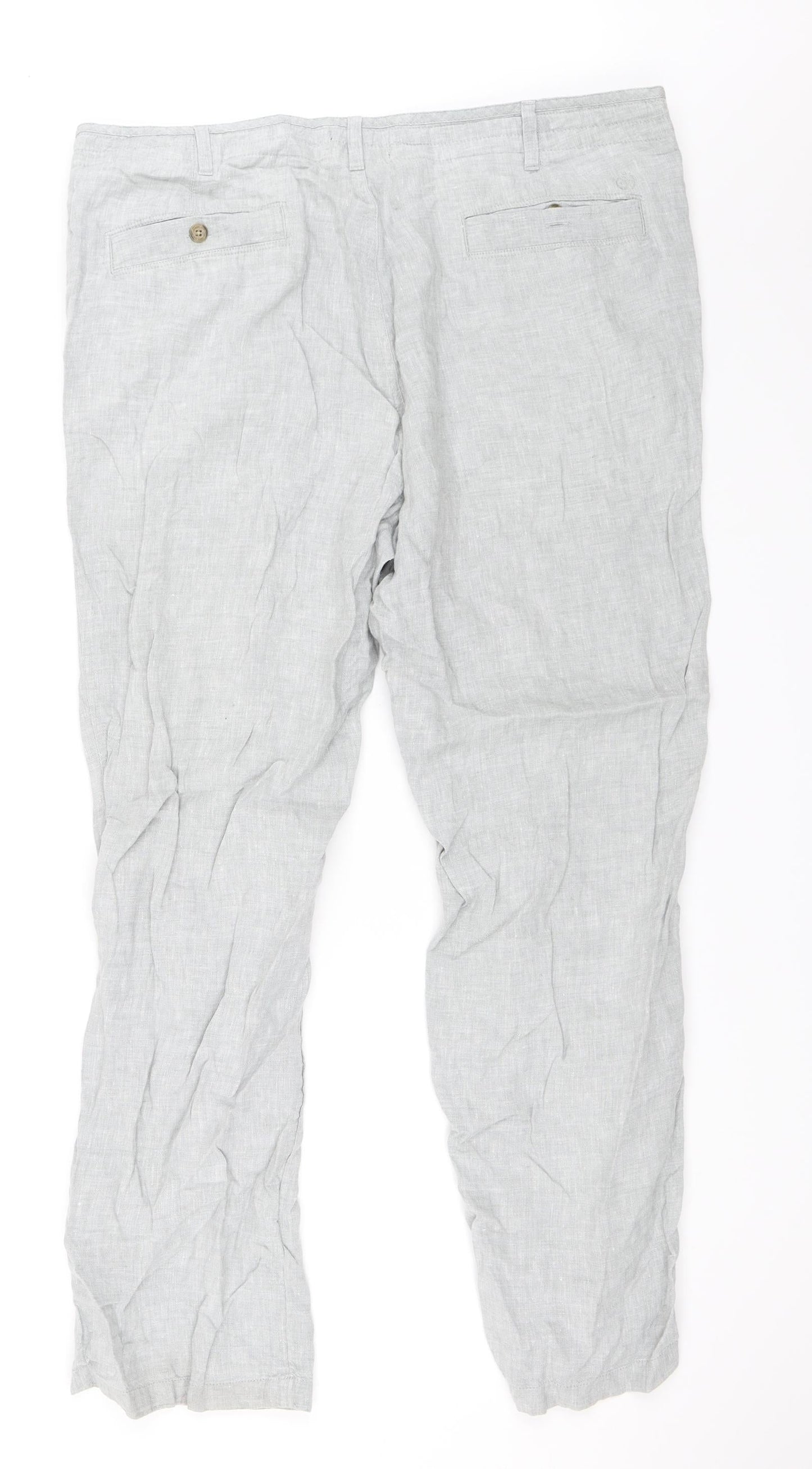 Womens UK Size 40 in Blue Harbour Regular Fit  Grey Trousers
