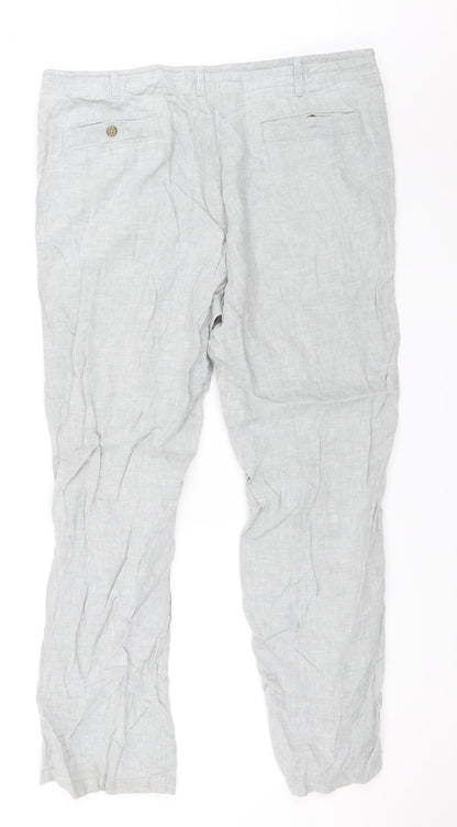 Womens UK Size 40 in Blue Harbour Regular Fit  Grey Trousers
