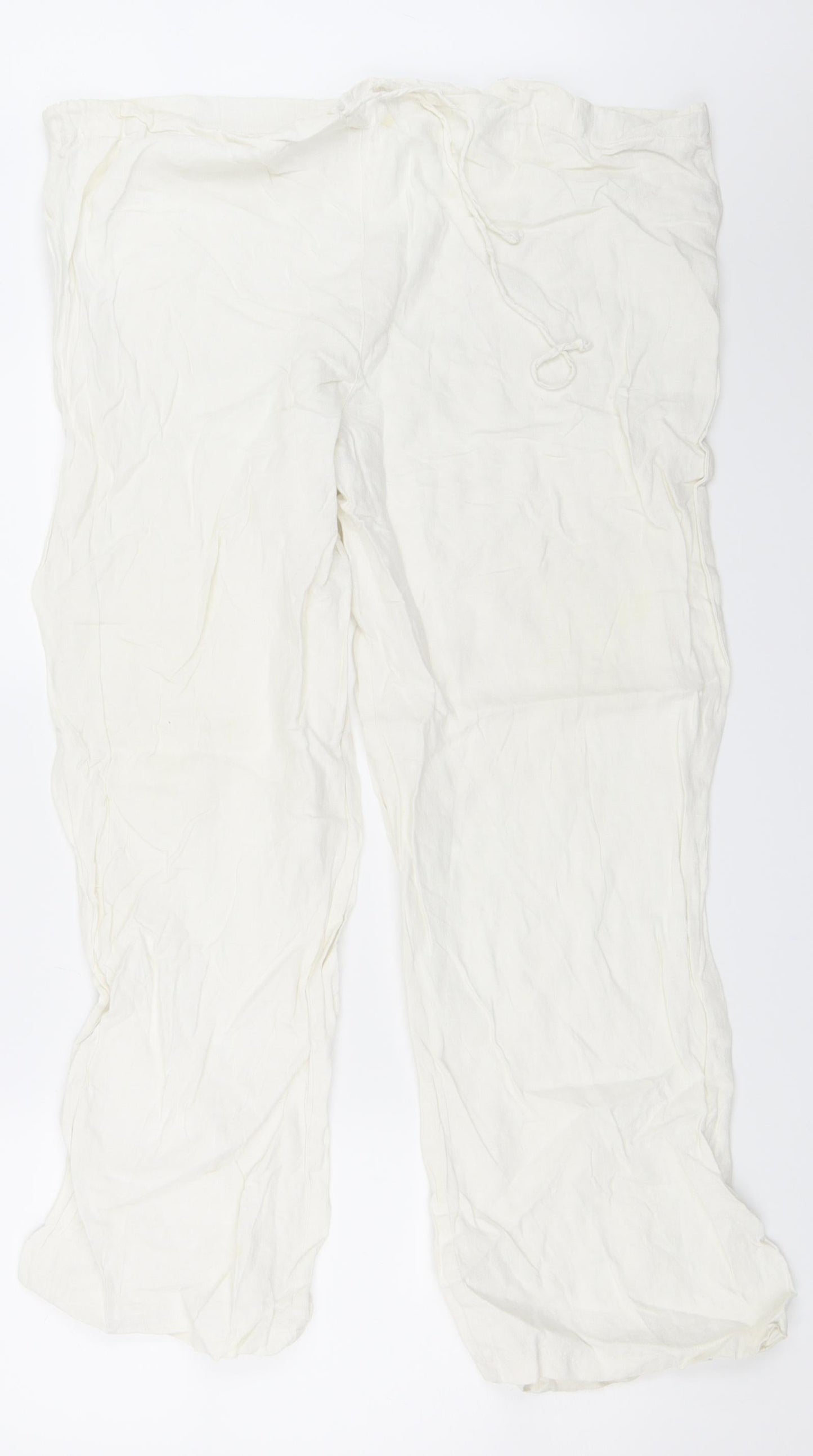 Moda Mothercare Womens Ivory   Trousers  Size 14 L28 in