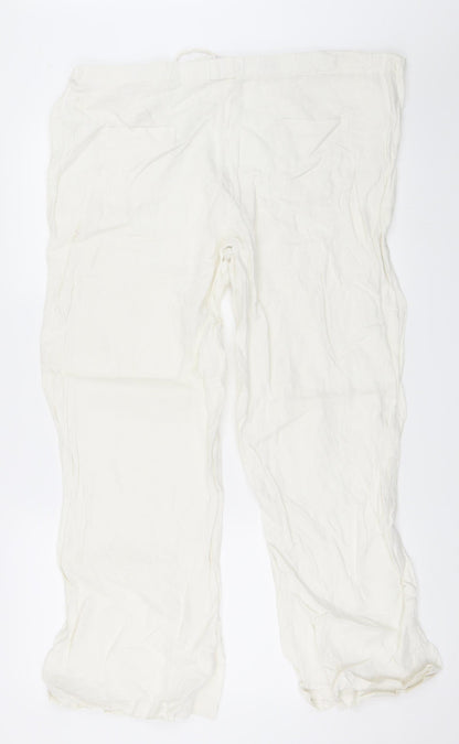 Moda Mothercare Womens Ivory   Trousers  Size 14 L28 in