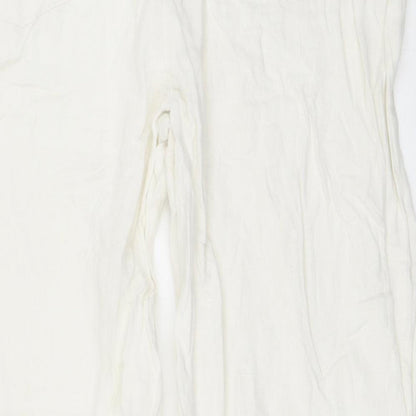 Moda Mothercare Womens Ivory   Trousers  Size 14 L28 in