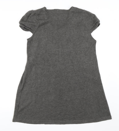 Purple Womens Grey   Shift  Size L
