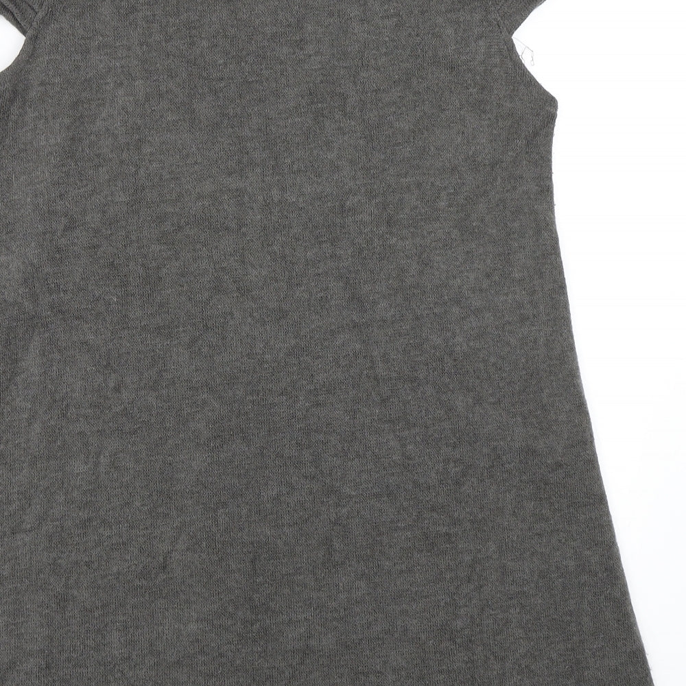 Purple Womens Grey   Shift  Size L