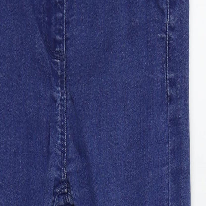 Candy Couture Girls Blue   Skinny Jeans Size 9 Years - Ripped