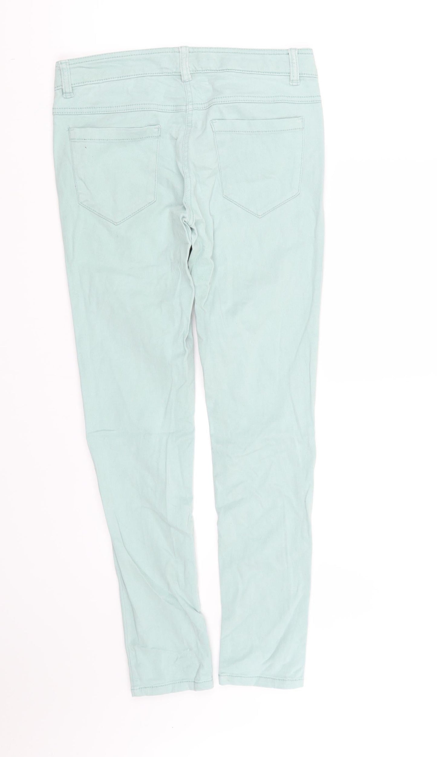 NEXT Girls Green   Straight Jeans Size 12 Years