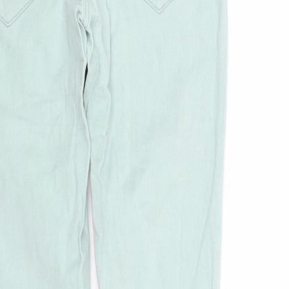 NEXT Girls Green   Straight Jeans Size 12 Years