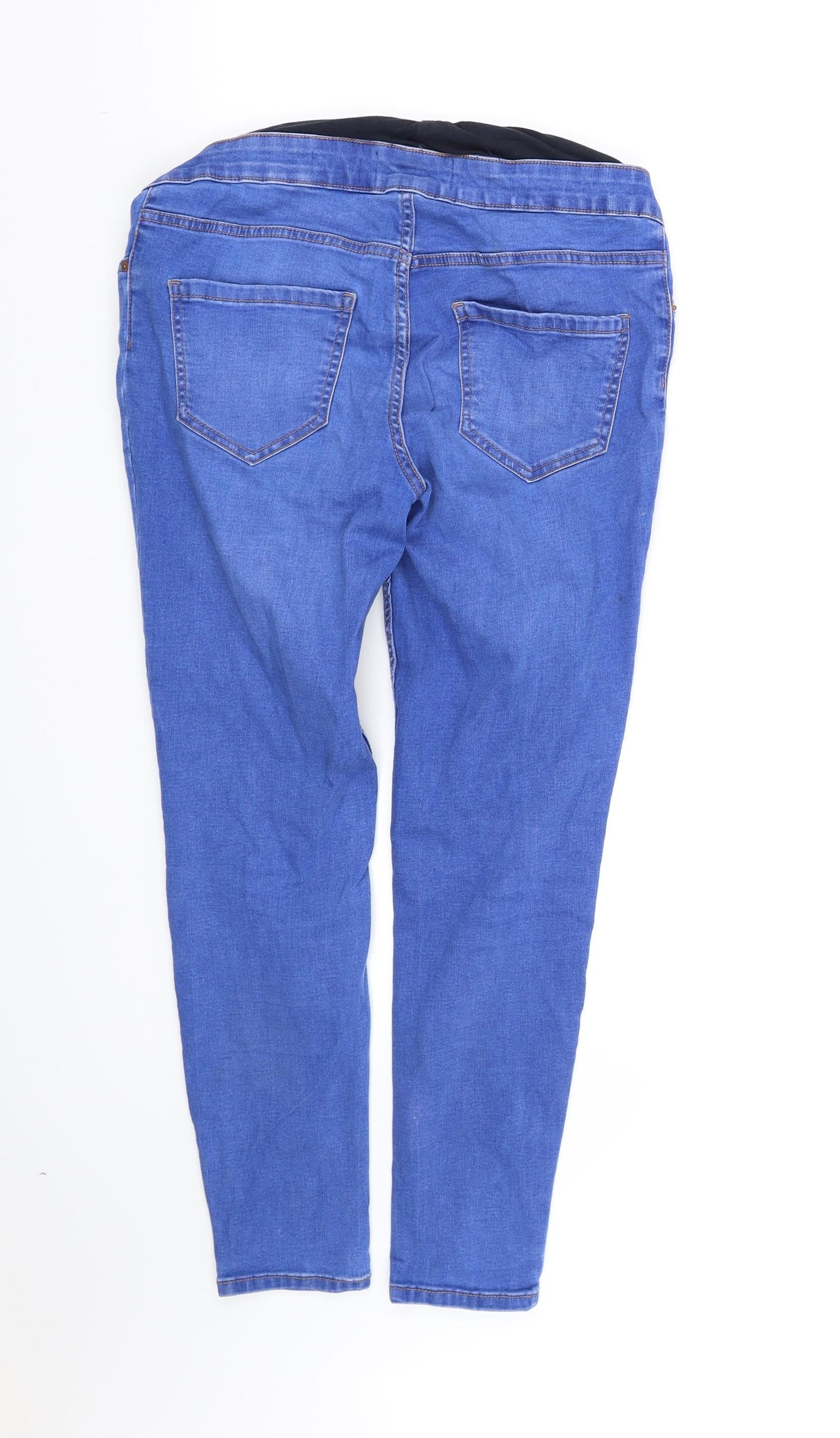 Womens UK Size 10 pre worn Regular Fit Straight Blue Jeans