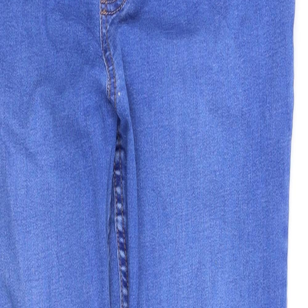 Womens UK Size 10 pre worn Regular Fit Straight Blue Jeans