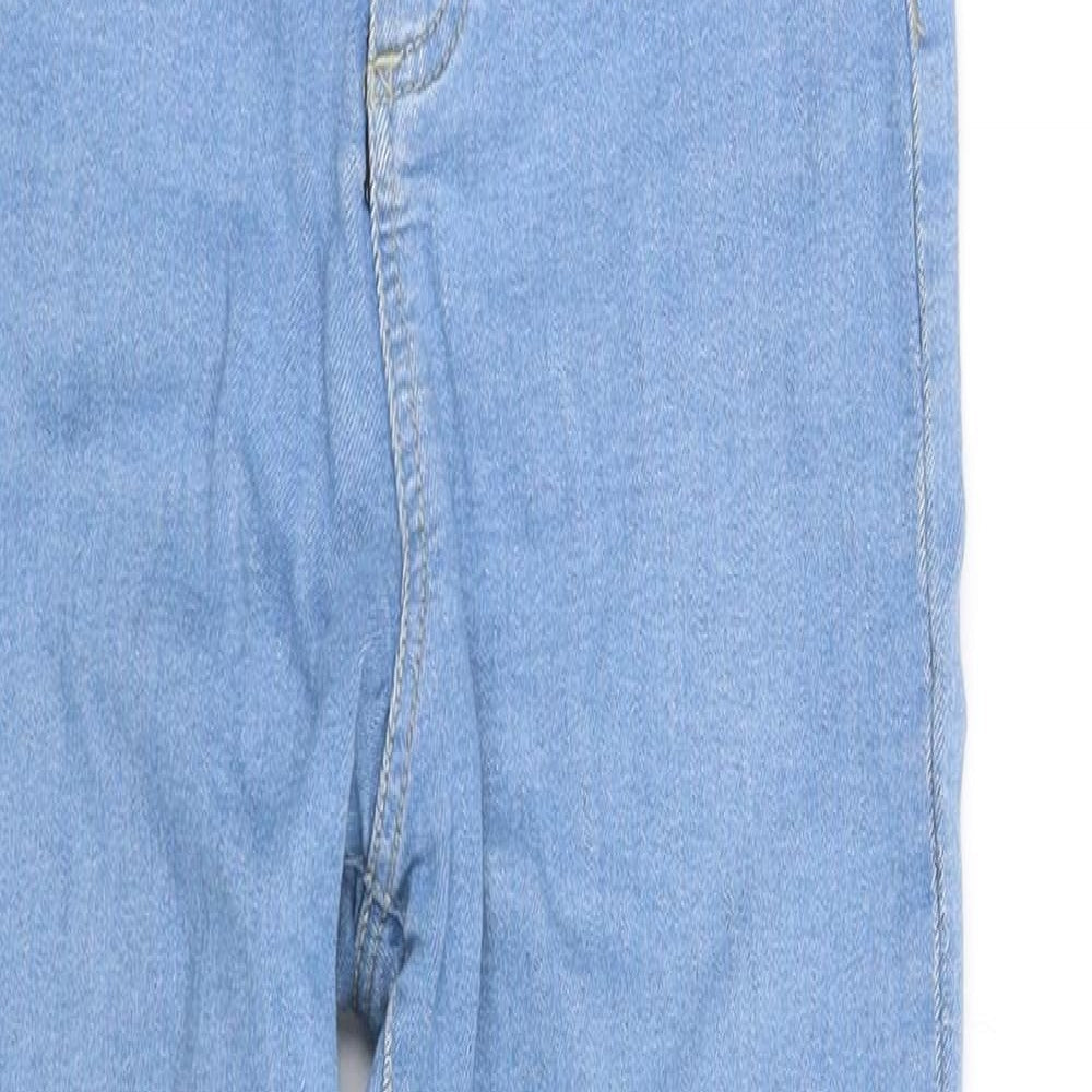 Womens UK Size 8 pre worn Regular Fit  Blue Trousers
