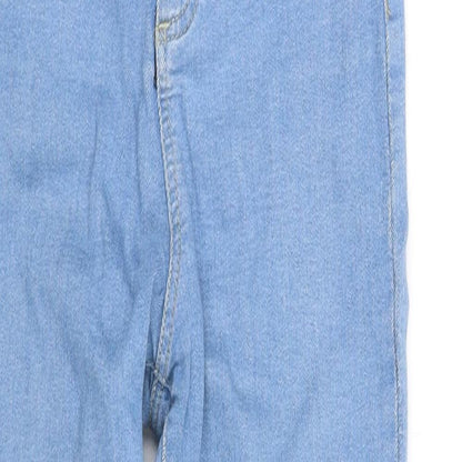 Womens UK Size 8 pre worn Regular Fit  Blue Trousers