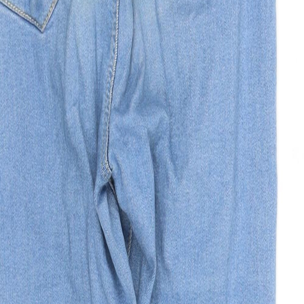 Womens UK Size 8 pre worn Regular Fit  Blue Trousers