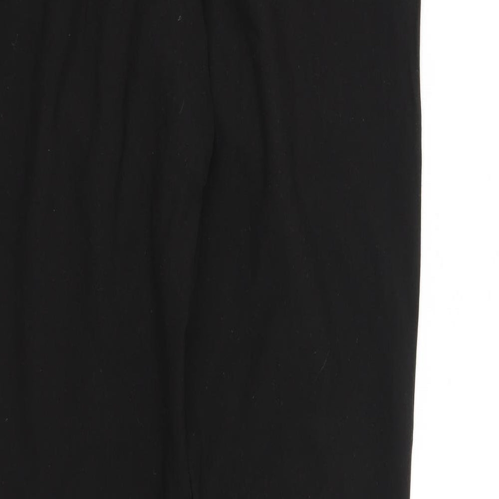 Womens UK Size 30 in trutex Regular Fit  Black Trousers