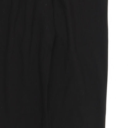 Womens UK Size 30 in trutex Regular Fit  Black Trousers
