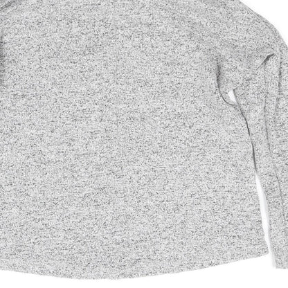 pre worn Girls Grey   Basic T-Shirt Size 9-10 Years