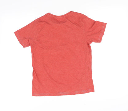 George Boys Red   Basic T-Shirt Size 10 Years