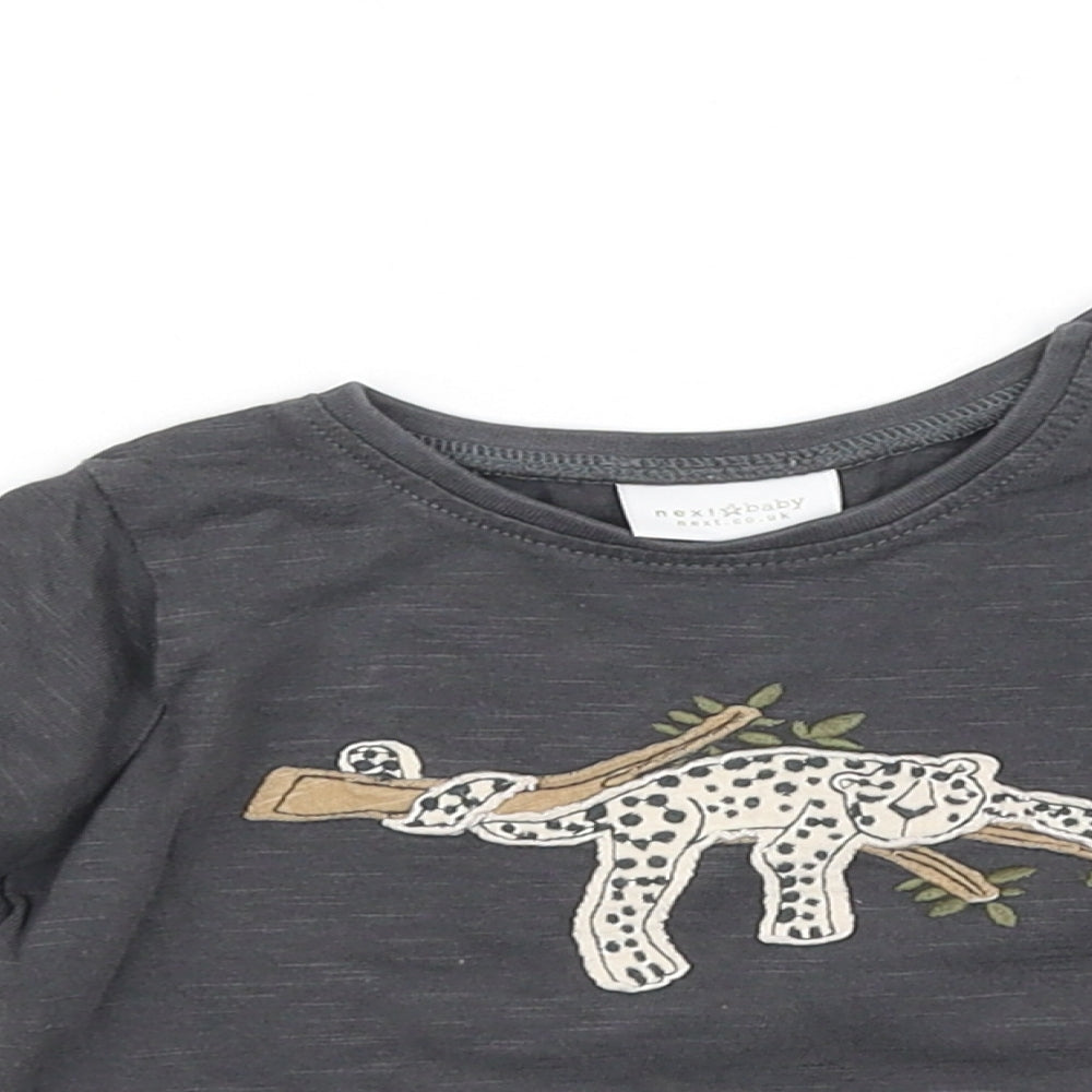 Next Baby Grey   Basic T-Shirt Size 3-6 Months